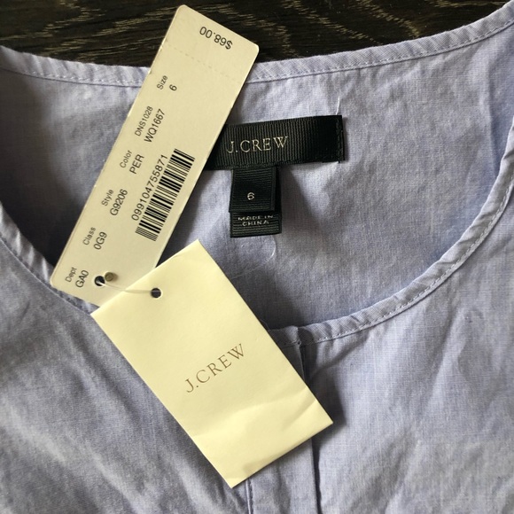 J. Crew Ruffle-Front Top - Picture 9 of 10